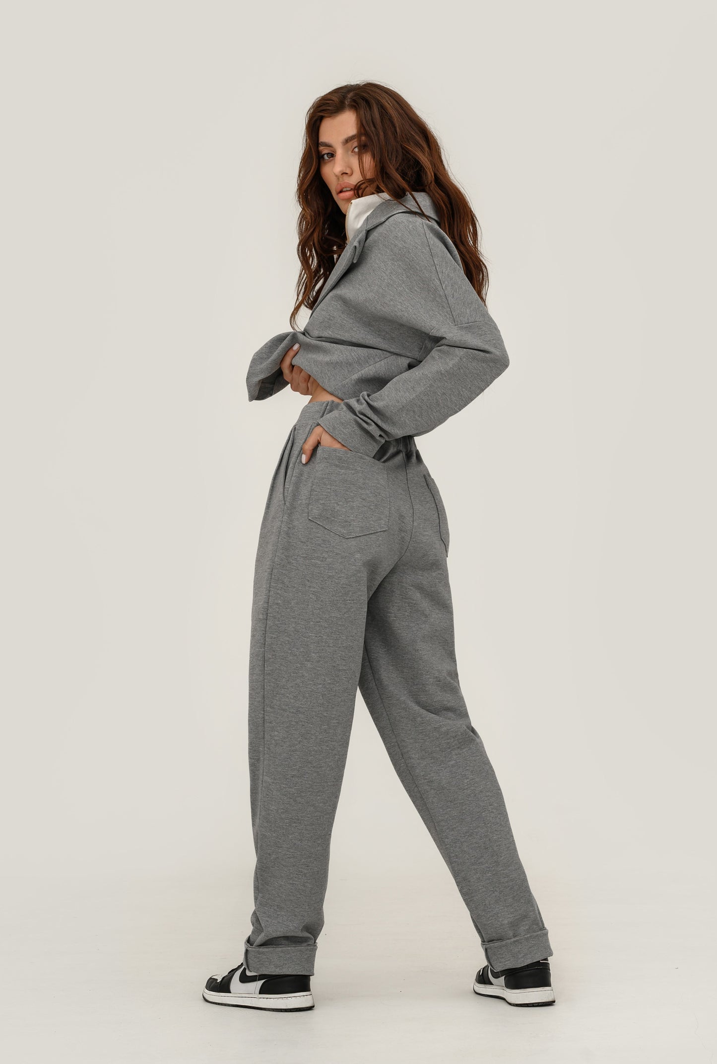 NAOMI suit - Gray melange