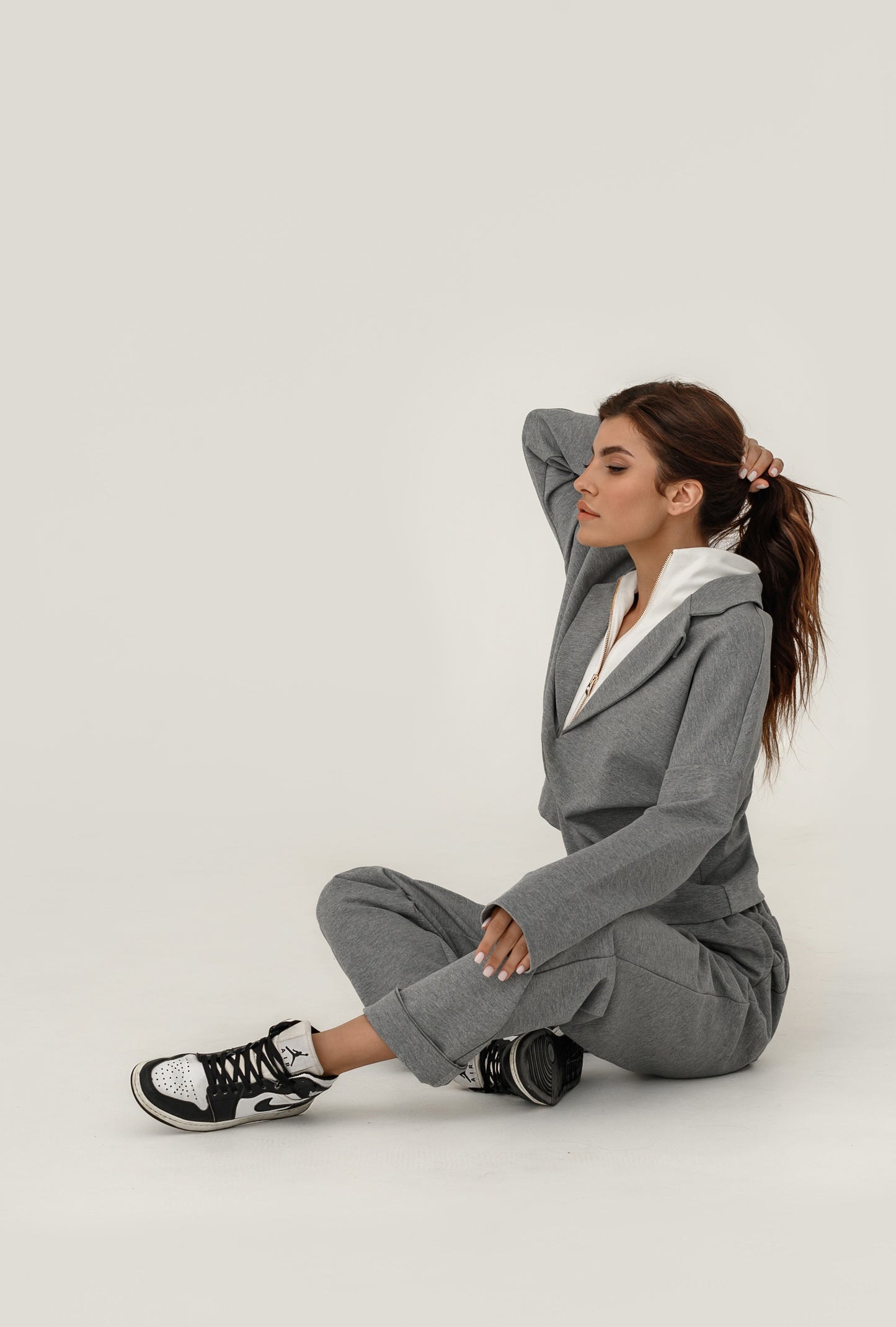 NAOMI suit - Gray melange